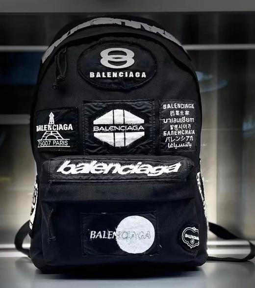 中性款尼龙刺绣贴背包he004 商品图0