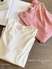 草莓燕麦奶 强烈建议2色入!! 超好穿的兰精天丝棉针织tee/打底衫 橡皮粉/杏仁白 商品缩略图0