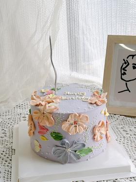 花卉裱花蛋糕