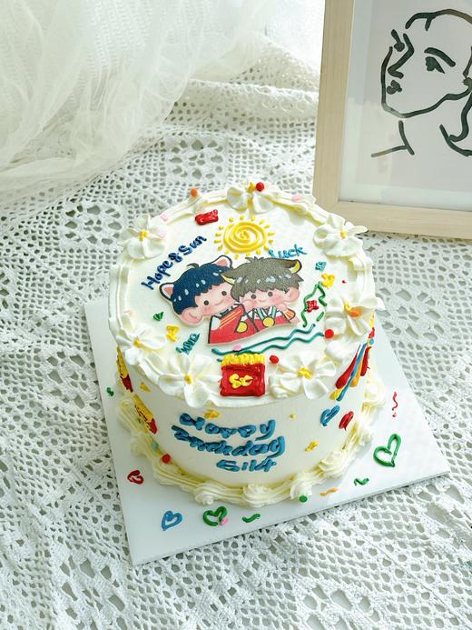 莎头蛋糕（孙颖莎糯米纸） 商品图0