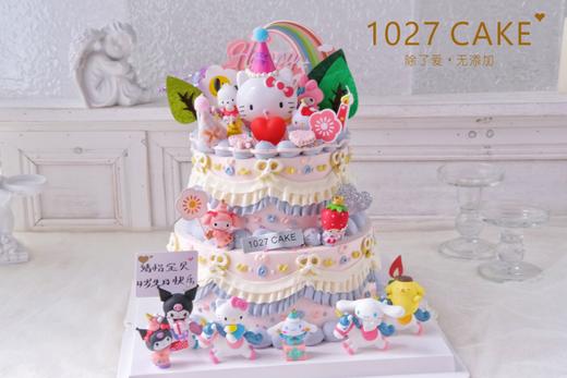 1027CAKE | 三丽鸥派对  公仔多多  hellokitty 商品图1