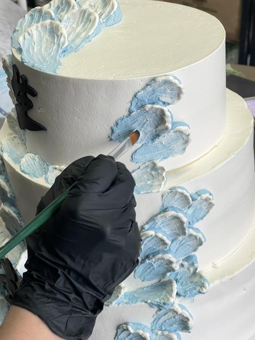 风声水起蛋糕（文字可改） 商品图1