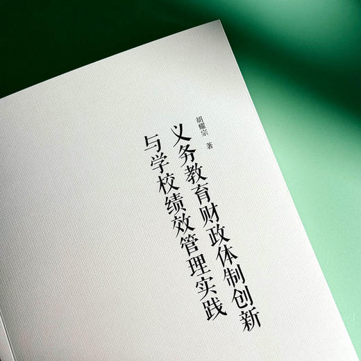 义务教育财政体制创新与学校绩效管理实践 商品图2