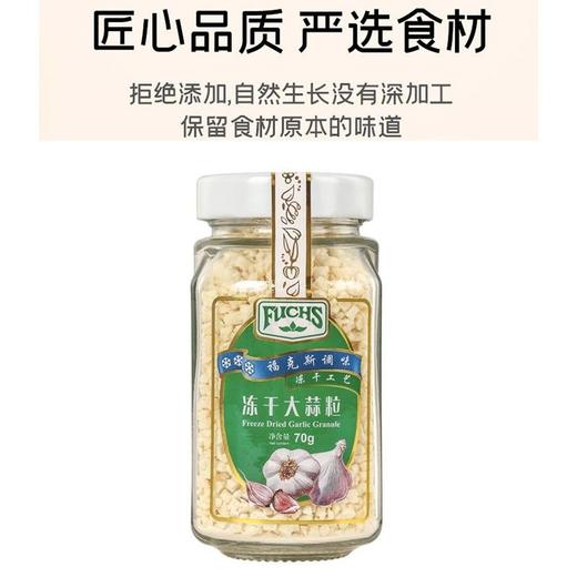 福克斯 冻干大蒜粒 70g/瓶 商品图1