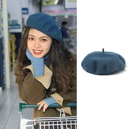 100羊毛贝雷帽 商品图5