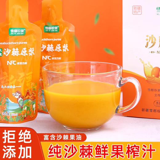 雪都珍果沙棘原浆500ml 商品图1