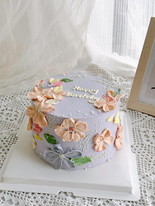 花卉裱花蛋糕 商品图2