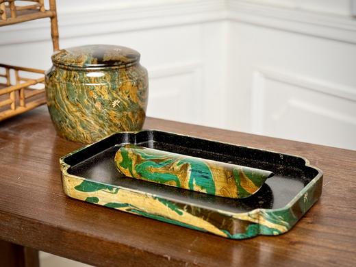 三希堂  流霞系列  敦煌大漆茶盘 商品图1