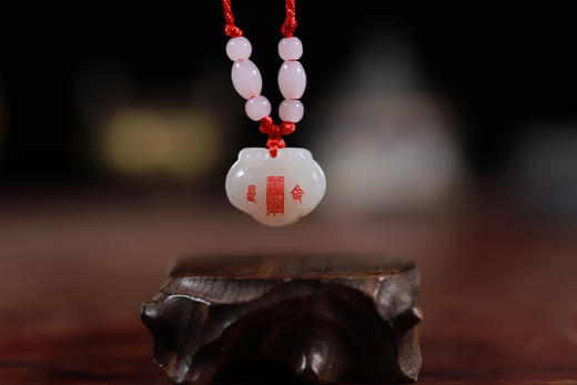 白玉宝宝锁，安乐如意，福祚绵长，玉质细腻 商品图5