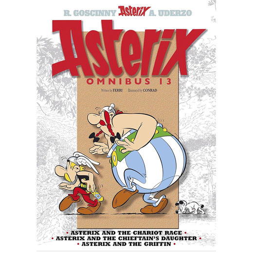 阿斯泰利克斯历险记13 法国漫画 英文原版 Asterix: Asterix Omnibus 13 商品图0