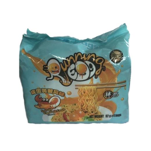 奔跑吧蛋蛋 咸蛋黄蟹风味拌面(四连包) 368g/包 商品图1