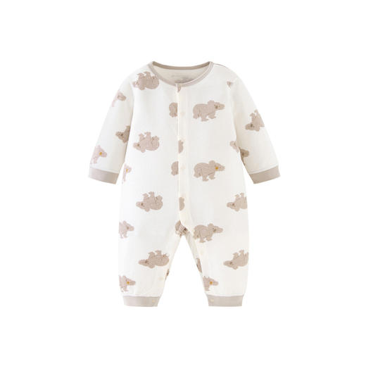 【植物芯】迷你巴拉宝宝纯棉打底连体衣婴儿亲肤柔软家居爬服 商品图4