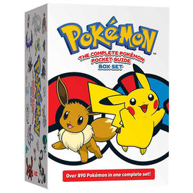 精灵宝可梦口袋妖怪大全盒装版 英文原版 Pokemon: The Complete Pokemon Pocket Guide Box Set