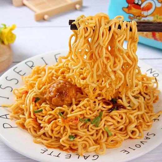 奔跑吧蛋蛋 咸蛋黄蟹风味拌面(四连包) 368g/包 商品图3