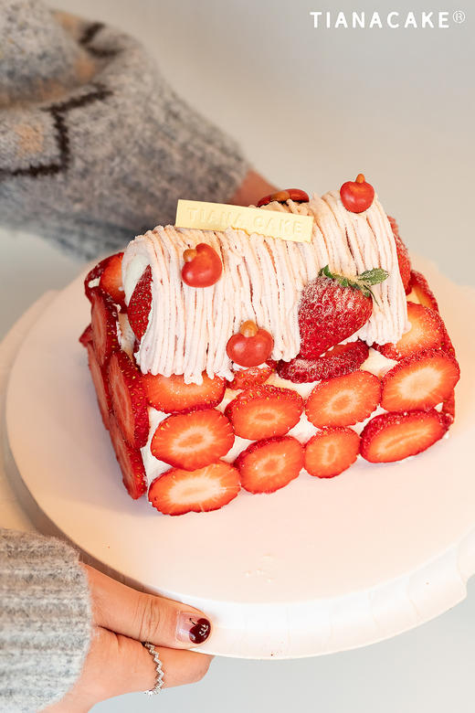 🍓【经典奶油款】草莓宝石盒 商品图0