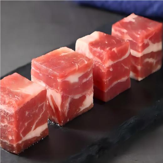 南疆牛肉【西门塔尔】牛肉粒 500g*2 商品图2