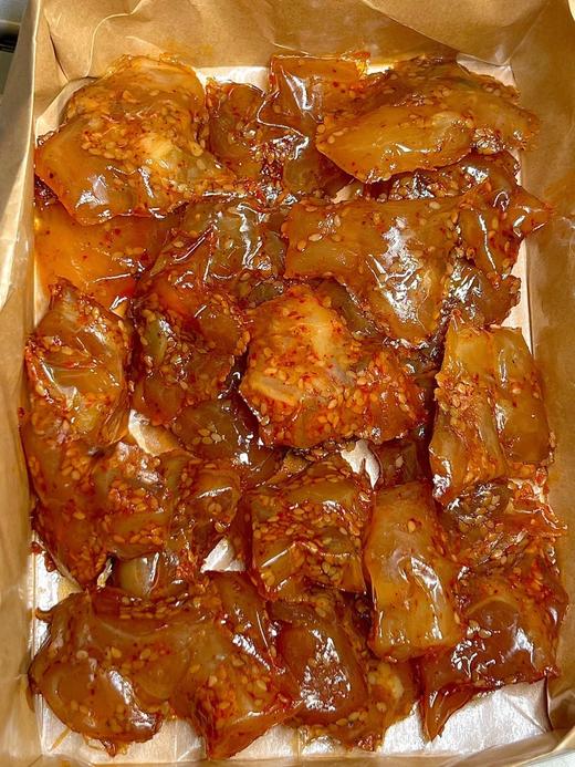 //【遥远的牛·牛蹄筋】小零食~~来喽~~ 大口吃肉的快乐❗ 🥩鲜牛蹄筋制作 Q弹爽脆 😋嚼劲十足，看得见的大块牛筋！ 开袋即食 商品图9