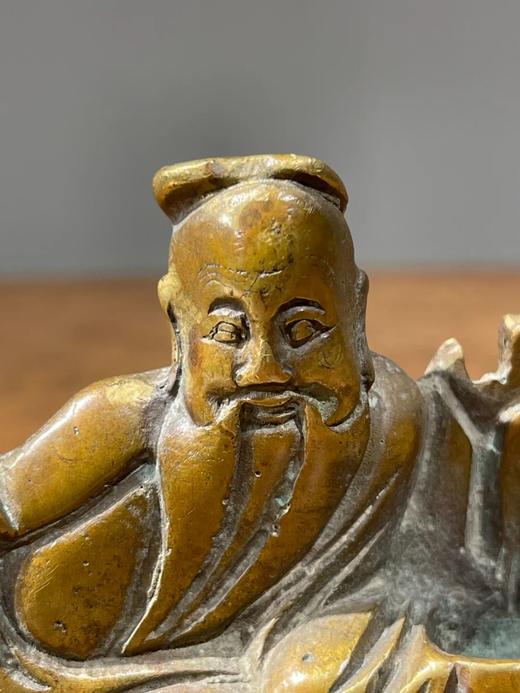 青铜高仕像水盂，顺丰包邮 商品图6