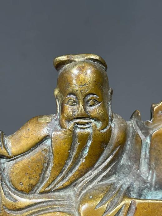 青铜高仕像水盂，顺丰包邮 商品图12