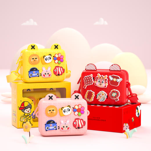 科物酷多巴胺儿童手提包，外出旅游单肩斜挎包包 商品图1