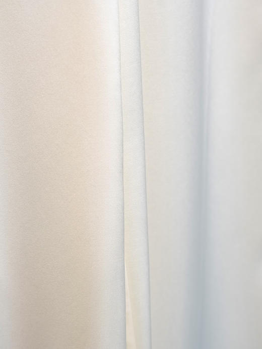 瑕疵|盛唐婧| 极简缎光松紧腰阔腿裤-白色 [特价品] 商品图4