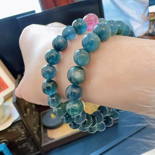 7mm-8mm多圈猫眼全色碧玺手串 商品图4