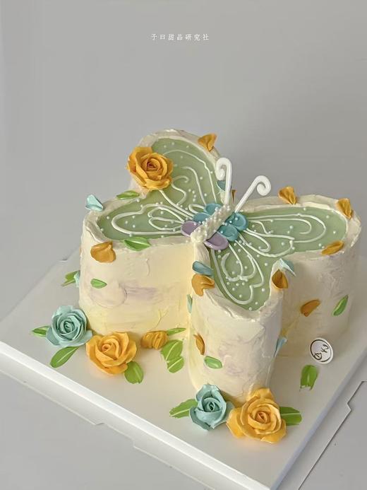 蝴蝶&裱花蛋糕（提前6小时预订） 商品图1