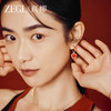 ZEGL真柳设计师小红花系列红色耳环女耳钉耳坠秋冬花朵本命年耳饰 商品缩略图0