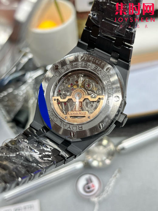 AP爱彼 APS皇家橡树26579系列 黑陶瓷26579 真月相 皇家橡树系列 男士腕表 商品图6