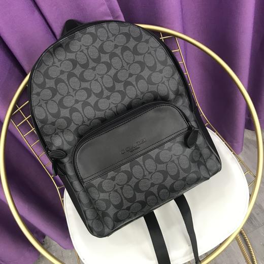 帅帅的双肩包来了~ 蔻驰COACH 经典款男士老花双肩包 旅游休闲非常实用,超级大空间！ 商品图1