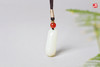 和田糖白玉竹节吊坠 配精美挂绳 商品缩略图5