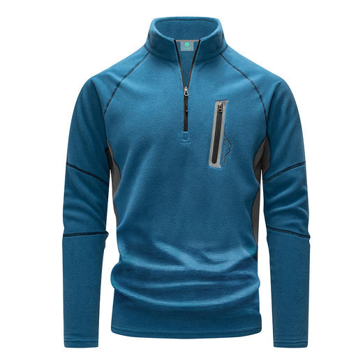 艾步者 /  男户外运动摇粒绒登山旅行保暖卫衣 商品图6