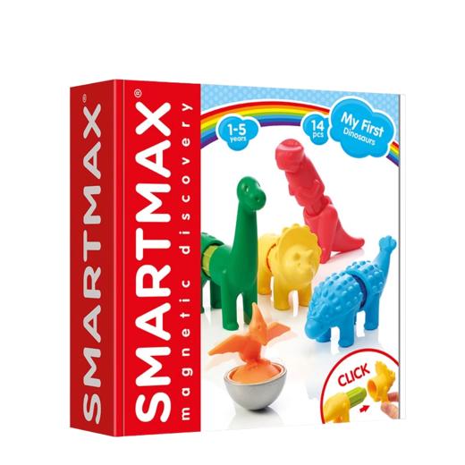 SMARTMAX 恐龙连连乐 儿童磁力棒益智玩具 动物主题 1-5岁 14PCS 1-5岁 商品图0