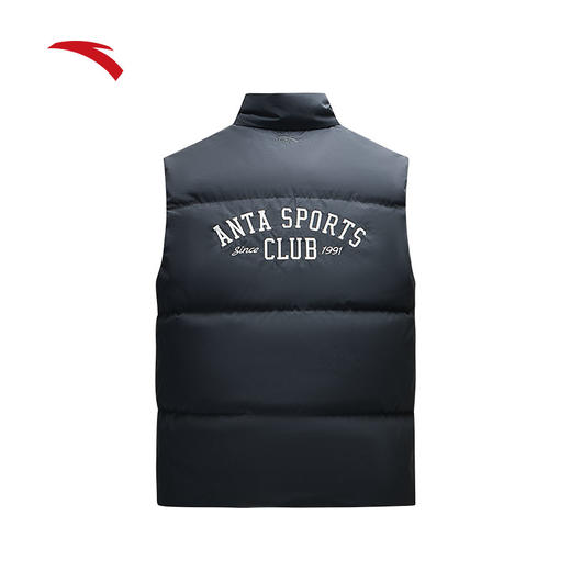 【4XL断码】安踏户外羽绒服马甲男士2024冬季新款立领鸭绒保暖背心152448901【无货退款，介意勿拍】 商品图0