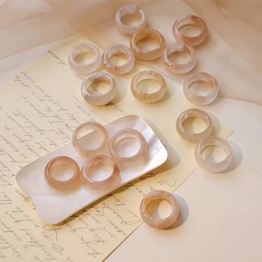 【敦煌金丝玉戒指】天山翠/桃花酿中式古风金丝玉戒指 商品图6