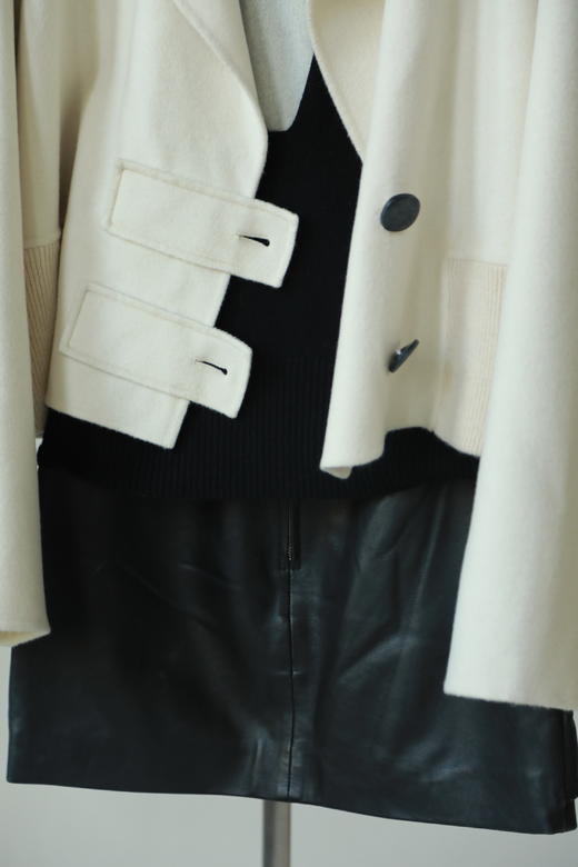 MAISON COVET 纯山羊绒双排扣外套 商品图12