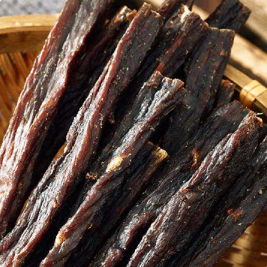 明火烤制  风干超干牛肉干500g 商品图3