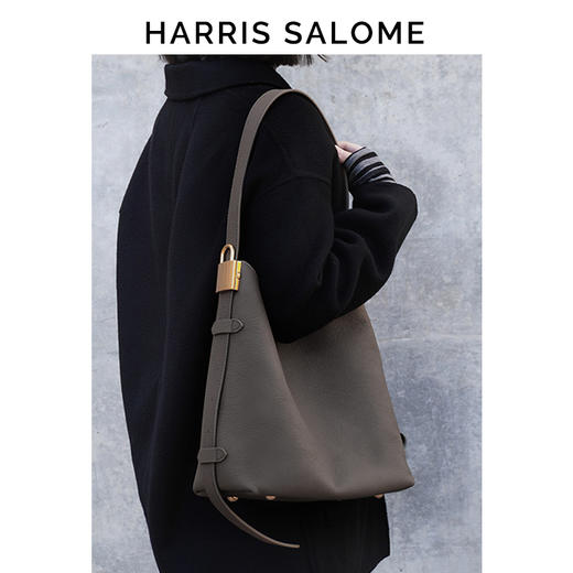 Harris Salome懒懒锁头Tote Hobo包 商品图1