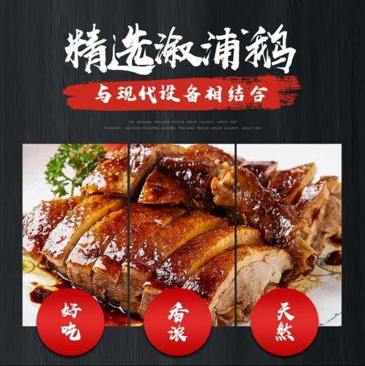 湘飘雪峰湖南传统生态营养盒装湘飘雪峰卤制溆浦鹅肉加热冷冻锁鲜  溆浦卤鹅1500G/盒 商品图2