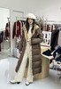 74YRDB155#拼皮连帽羽绒长款 商品缩略图3
