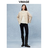 VIMAGE纬漫纪气质圆领小香风羊毛羊绒毛呢外套冬季新款V2203833 商品缩略图1