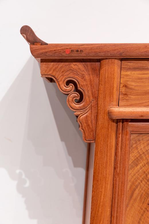 红桥红 家具严选  缅甸花梨(大果紫檀）  【138 二联橱】 商品图2