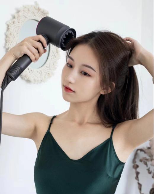 【品牌授权】【爆款现货】新版Dyson戴森吹风机HD08紫红色吹风家用速干HD15护发智能高速恒温 送戴森气垫梳 多功能美发棒电卷棒直发器 商品图8