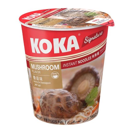 KOKA 香菇味快熟面（油炸方便面） 70g/杯 商品图0