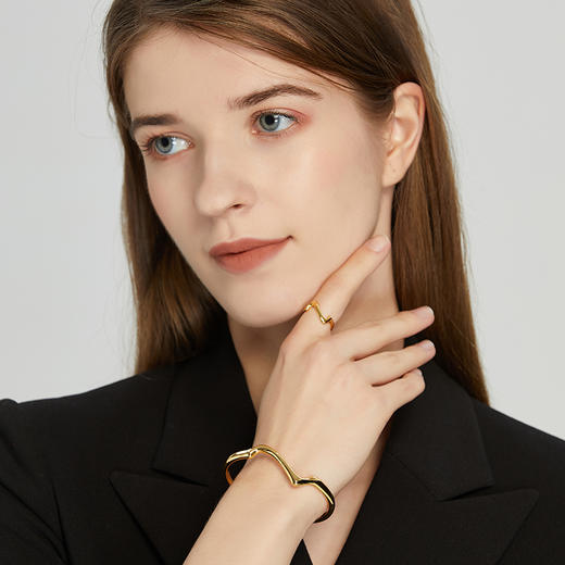 盐岛	书法翰墨戒指 商品图1