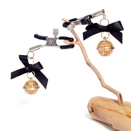 【情趣用品】谜姬 情趣乳夹贝壳蝴蝶结3款组合链接 商品图1