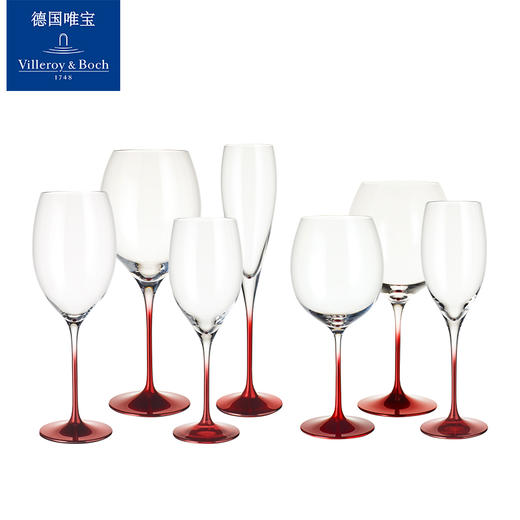 【VilleroyBoch 德国唯宝】进口水晶玻璃红酒杯高脚杯艾丽格瑞 商品图2