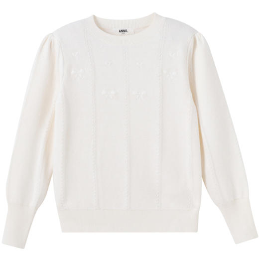 女童抗起球保暖毛衣冬季新款安奈儿童装实体店同款AG444634 商品图6