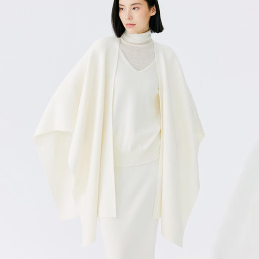 东黎 • 山羊绒女士秋冬气质披肩 3486 商品图5