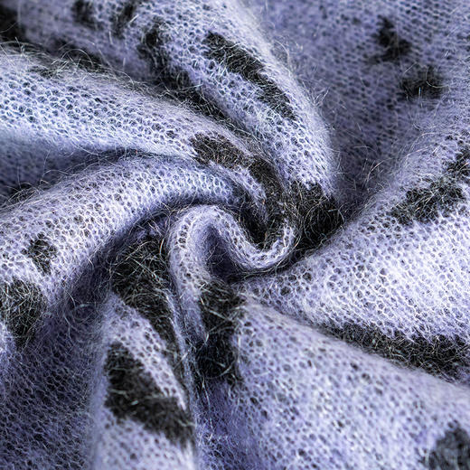 罗衣轻奢40.2%绵羊毛宽松毛衣2024冬季新款慵懒马海毛针织衫08924 商品图3